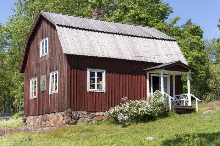 Aleksis Kiven koti ulkoa päin. Kuva: Antti Yrjönen