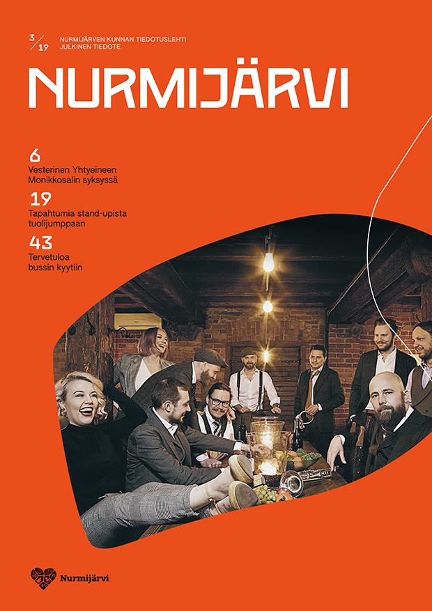 Nurmijärven tiedotuslehden kansi 3/2019