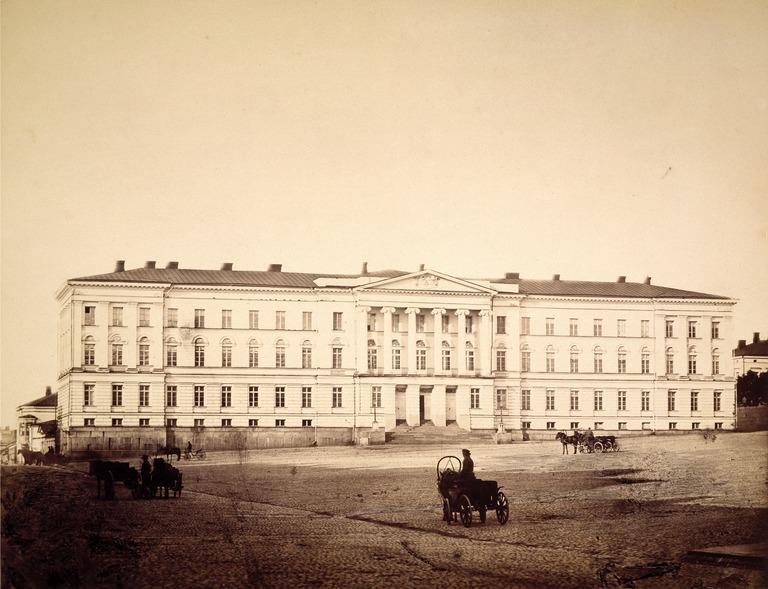 Aleksanterin yliopisto (Helsingin yliopisto) 1860-luvulla.