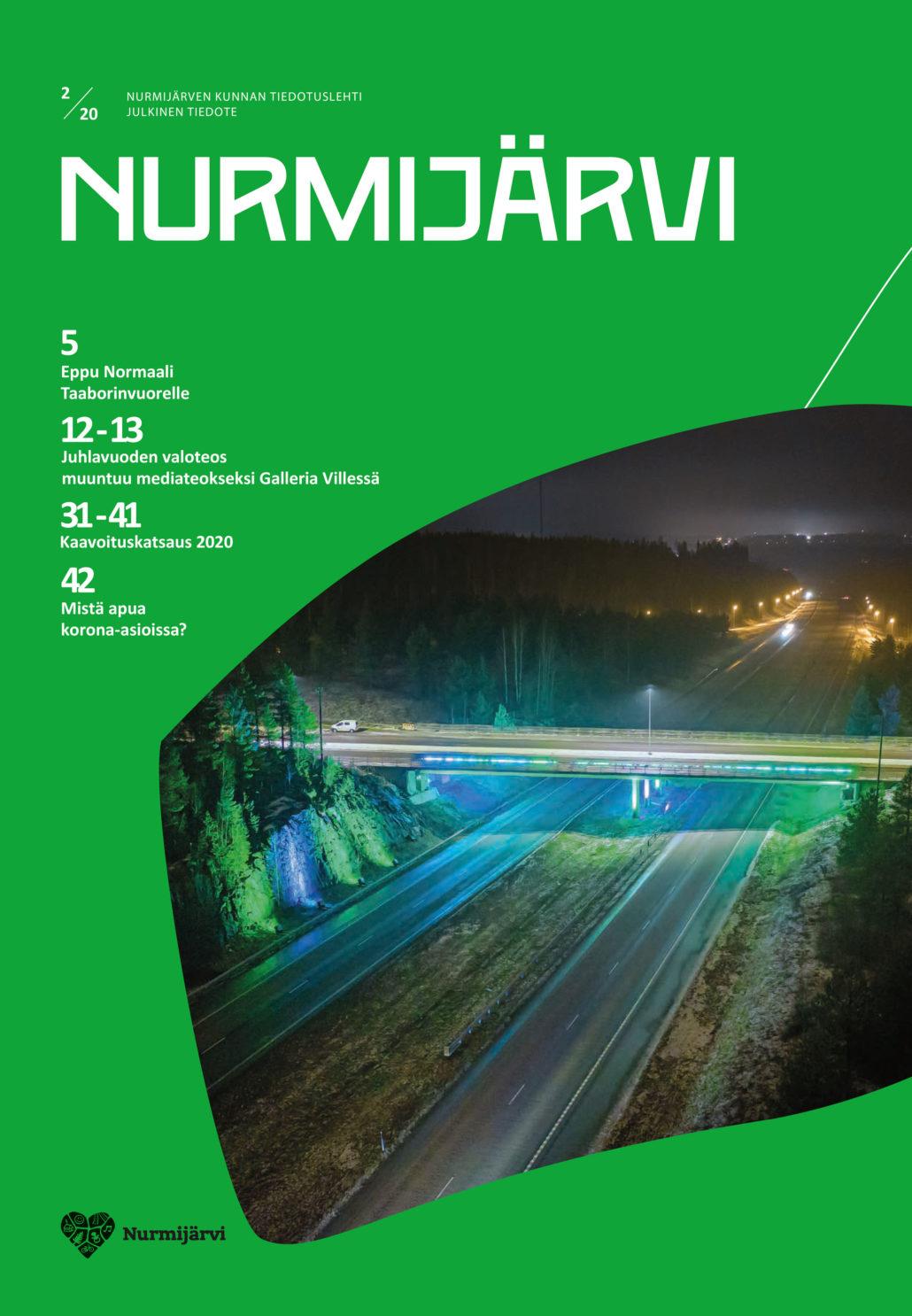 Nurmijärven tiedotuslehti 2-2020 - kansi