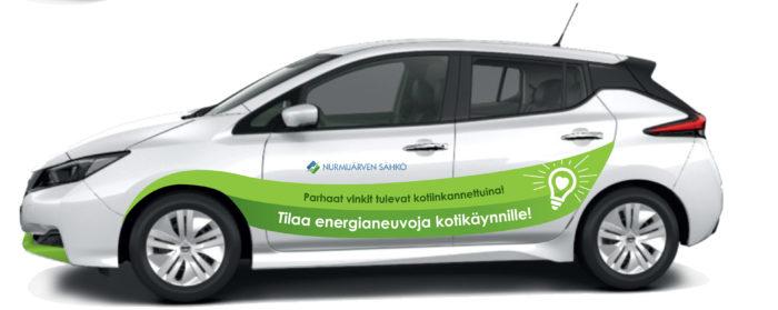 Sähköauto.
