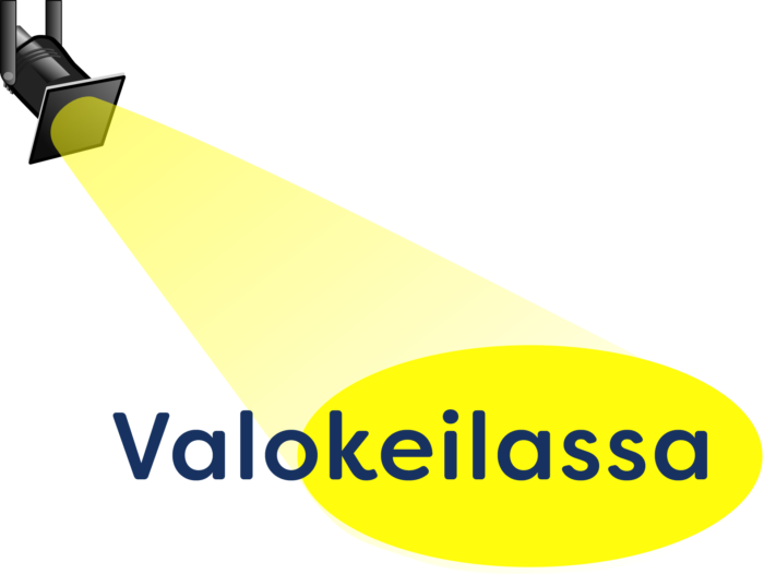 Valonheitin ja valokeila.