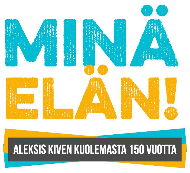 Minä elän! -merkkivuoden logo.