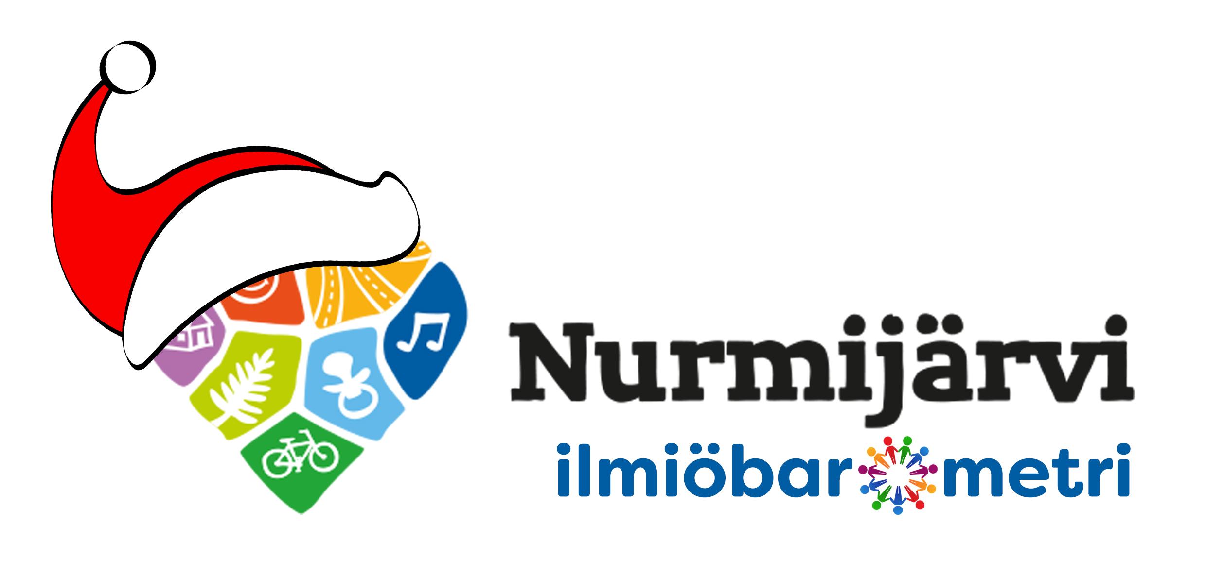 Jouluinen Nurmijärven ilmiöbarometri -logo