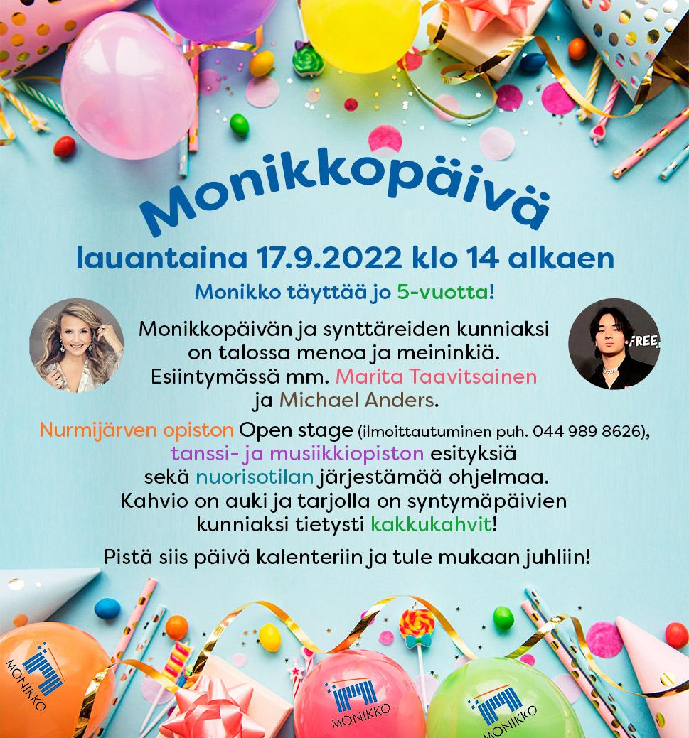 Monikkopäivän mainos