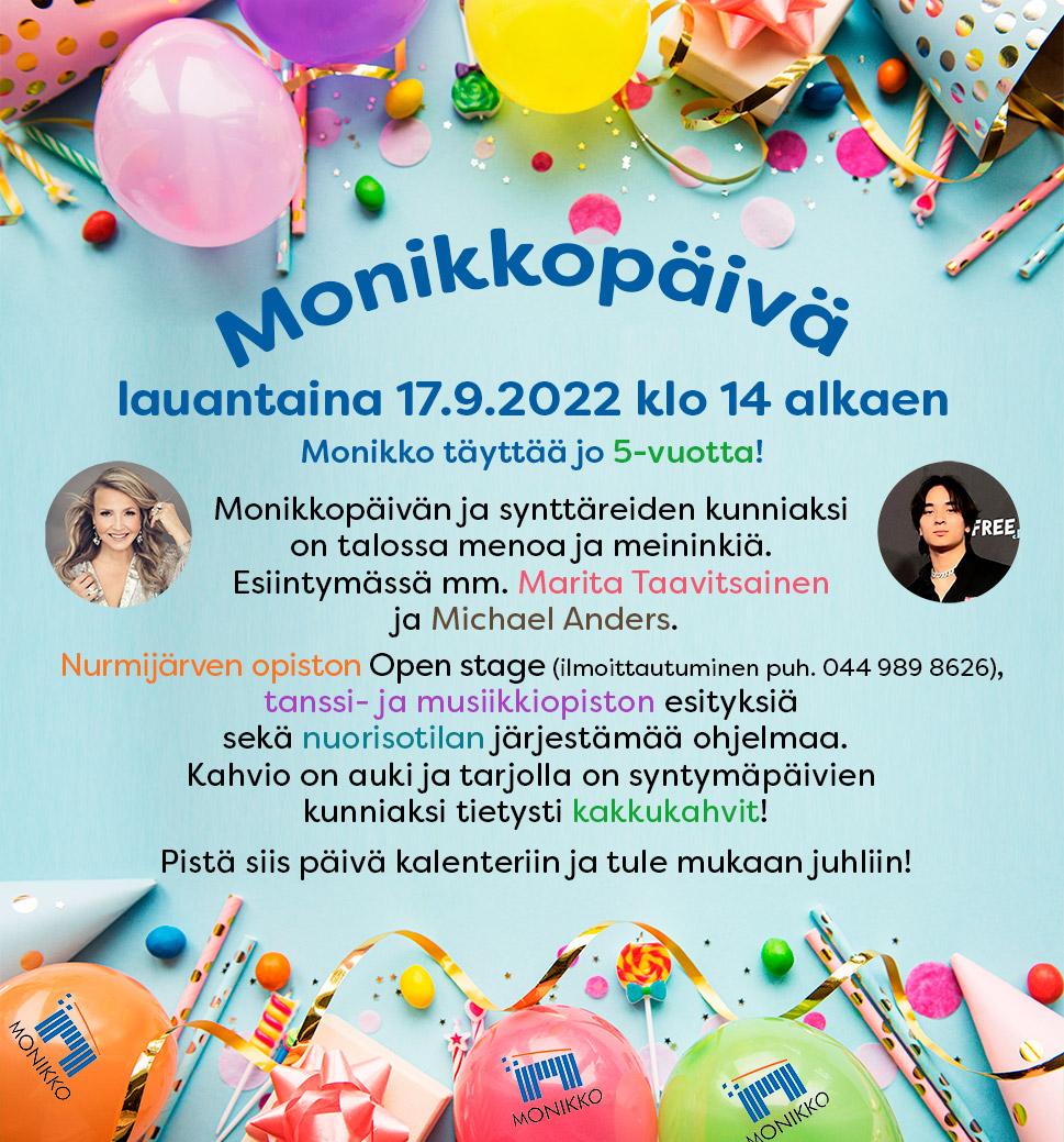 Monikkopäivän mainos