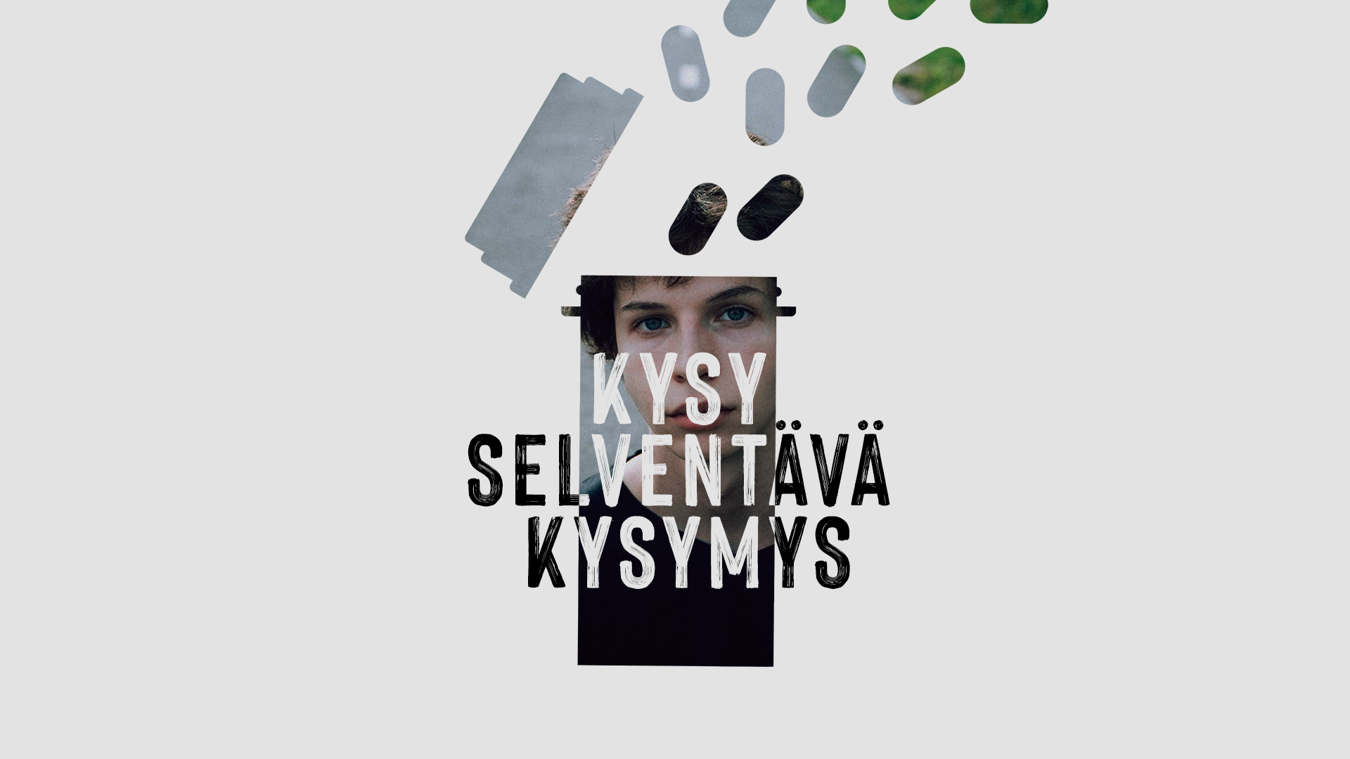 Kysy selventävä kysymys banneri