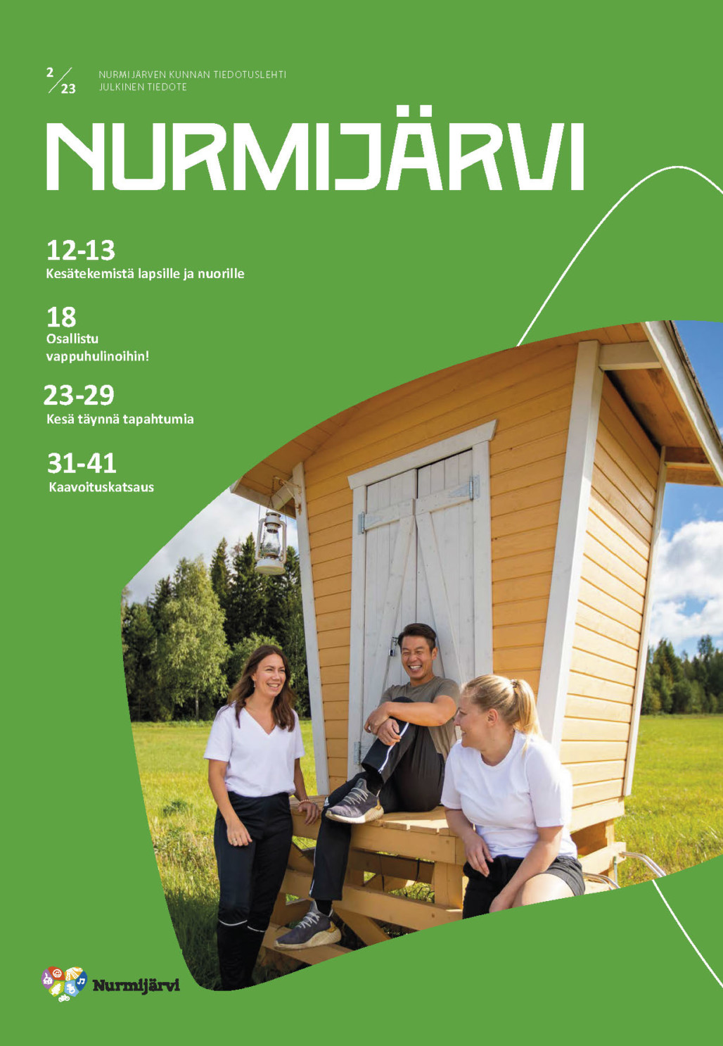 Nurmijärvi-lehti 2/2023 kansi