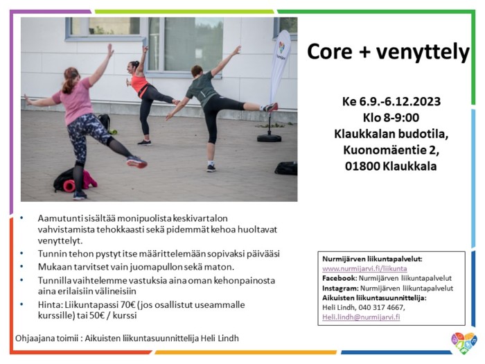 Core + venyttely