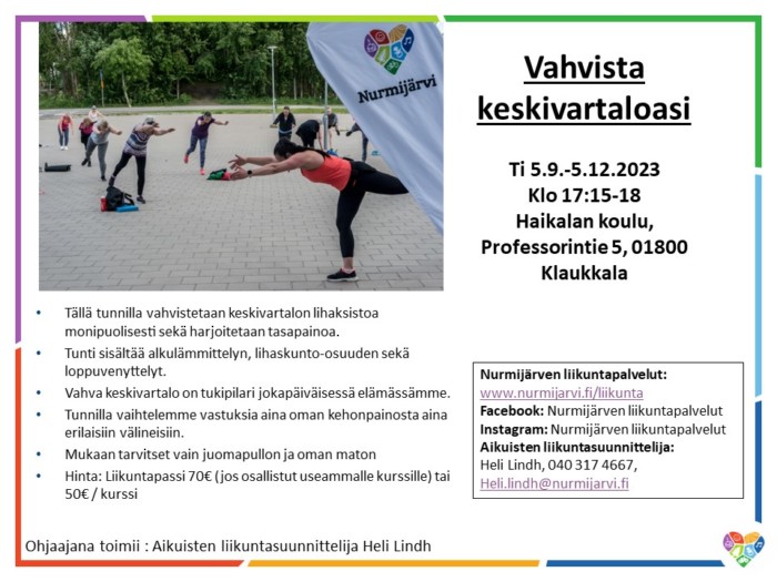 Vahvista keskivartaloasi