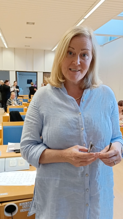 Leena Lahtinen, reunamo education toimitusjohtaja.