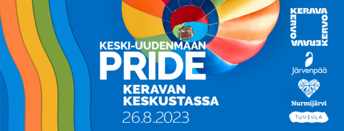 Keski-Uudenmaan Pride 2023, mainos