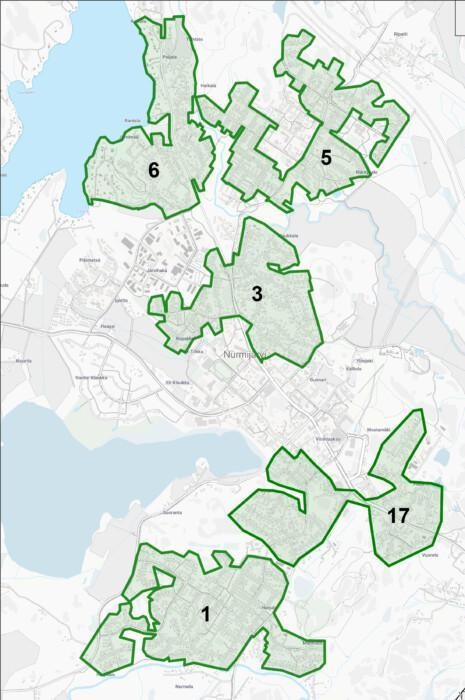 Kartta valokuitukaapeleiden asennusalueista.
