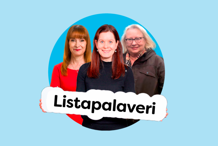 Listapalaveri - Leni Niinimäki, Outi Mäkelä ja Anna-Liisa Lyytinen
